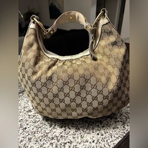 Gucci GG Canvas Large Biba Hobo